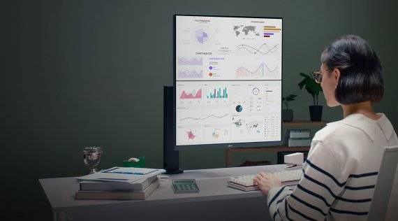 LG전자 LG 듀얼업 모니터 LG전자 제공