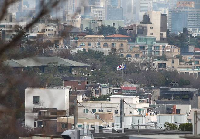 주요 기관장들의 공관이 모여있는 서울 용산구 한남동 일대.(사진=뉴스1)