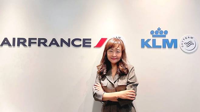 이문정 에어프랑스·KLM 한국지사장. /사진= 강예신 여행+ 기자