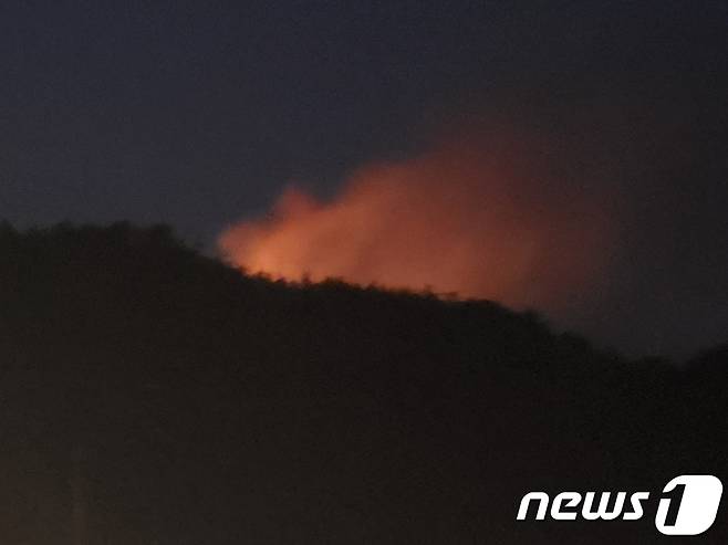철원군 갈말읍 동막리 산불(산림청 제공)© 뉴스1