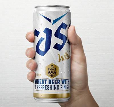 오비맥주 하이브리드 밀맥주 `카스 화이트`.