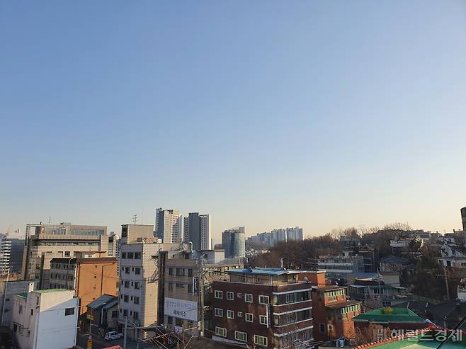 서울 시내 주택가 전경.[헤럴드경제DB]