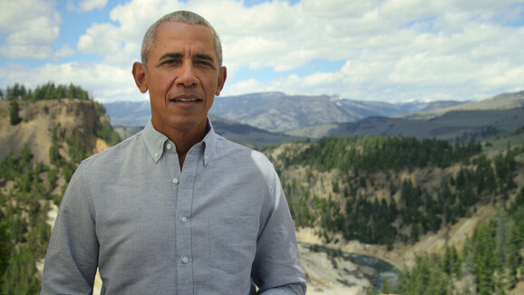 버락 오바마 전 미국 대통령이 출연한 넷플릭스 다큐멘터리 시리즈 ‘지구상의 위대한 국립공원’은 우리 주변에 보호해야 할 땅과 바다가 많음을 보여준다.  넷플릭스 제공