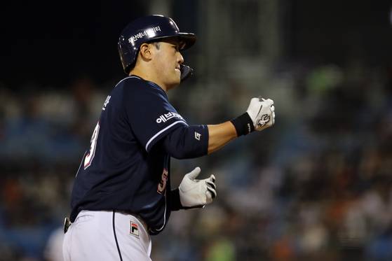 두산 베어스 1루수 양석환. 사진=두산 베어스 제공