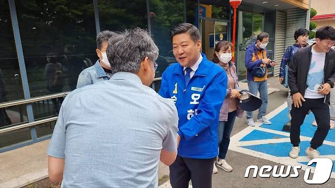 오하근 더불어민주당 순천시장 후보. © News1 김동수 기자