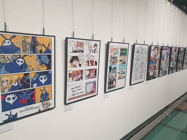 원신과 대중 교통을 주제로 만들어진 다양한 작품들