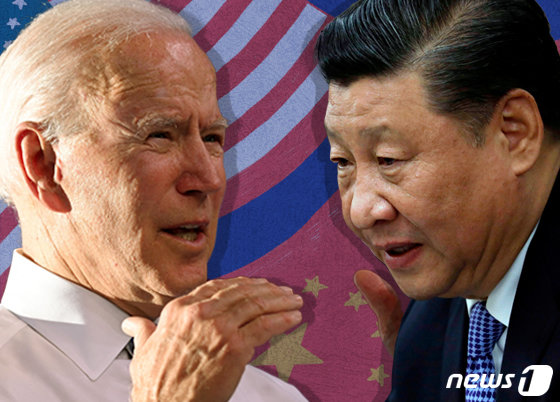조 바이든 미국 대통령(왼쪽)과 시진핑 중국 국가주석. © News1