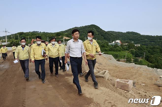 김철우 보성군수 당선인이 오는 7월1일 취임식을 월례회로 대체하고 민생현장을 살피기로했다(보성군 제공)2022.6.27/© 뉴스1