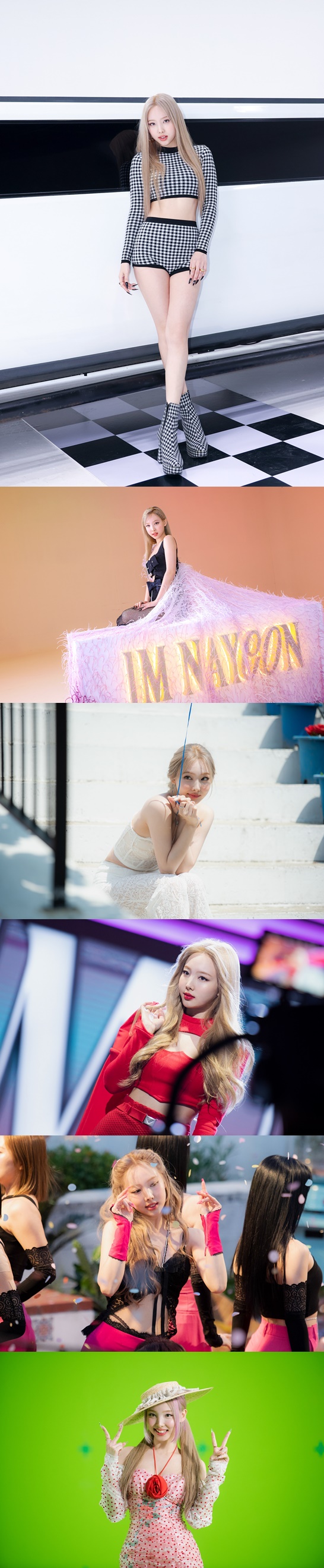 TWICE Nayeon has released a Music Video behind-the-scenes cut of the Solo debut song POP! (pop!).Nayeon released his first mini album IM NAYEON (IM Nayeon) and the title song POP! at 1 p.m. on the 24th and debuted it as Solo The Artist.This album, which is meaningful as TWICEs first solo album, has the meaning of im Nayeon and IM NAYEON, which means I am Nayeon, and it gives fans a different pleasure by participating in solo songwriting, TWICE release album first other The Artist featuring song.The new song POP! The movie added a cool background that goes well with summer, a popping visual effect, and Nayeons brilliant visuals.Nayeon in the open movie scene emanated a unique juice with a bright smile and showed off his pop star with charismatic eyes and imposing pose.In addition, a variety of styling such as checkered costumes, dresses reminiscent of goddesses, and wide-brimmed hats were completely digested, filling the movie with a Nayeon-like charm.POP! The movie, which announced the birth of 2022 Summer Queen, exceeded 20 million views on YouTube on the afternoon of the 25th, and exceeded 28.25 million views at 1 pm on the 27th.Nayeons Solo debut song POP!Is a song full of bright and pleasant energy, and it was completed by famous writers such as Kenji (KENZIE), London Noise (LDN Noise), and Isran.It features a fascinating message that will burst the mind of a bubble-blown opponent and an addictive melody.Mini 1 IM NAYEON is achieving a record in various charts both at home and abroad.Shinbo won the iTunes album charts in 14 overseas regions including Brazil and Spain at 6 pm on the 25th, and Apple Music album charts in 11 overseas regions including Japan and Singapore.On the 25th from the day of the release of the album, he won the chart of the Hanter chart daily chart and the Gaon chart retail album daily chart.On the 25th, he appeared on the popular American music program MTV Fresh Out Live (MTV Fresh Out Love Live!) and released his new song POP!Performance was presented, and at 11 pm on the same day, performance video [BE ORIGINAL] NAYEON POP!and released it.For Nayeon, who showed a charm of pale color in different stages as well as powerful performance, viewers received favorable reviews such as a pleasant stage where fresh fruit is thought, Performance is exciting, a butterfly dance line.Nayeon is Love Live, which commemorates the release of his first Solo mini album!I hope you will enjoy it as much as you can as it is a hard-earned album, and I hope you will be expecting a lot of future activities.The mini-album IM NAYEON, which has its own charm, focuses on the Solo The Artist Nayeon, which will fly more vigorously.Photo: JYP Entertainment