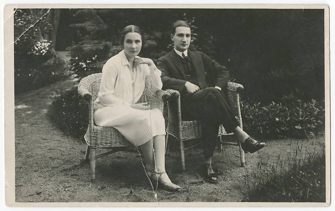 아내 빌마 그륀발트(왼쪽)와 남편 쿠르트 그륀발트 [미국 홀로코스트 추모 박물관 제공. 재판매 및 DB 금지]