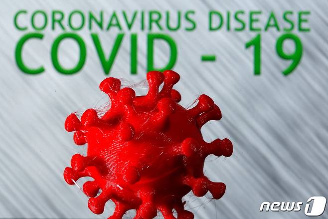 신종 코로나바이러스 감염증(코로나19) 모형도. © News1