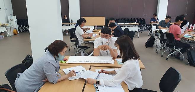 한국국토정보공사가 제6회 청렴확산협의체를 개최한 모습(한국국토정보공사 제공)© 뉴스1