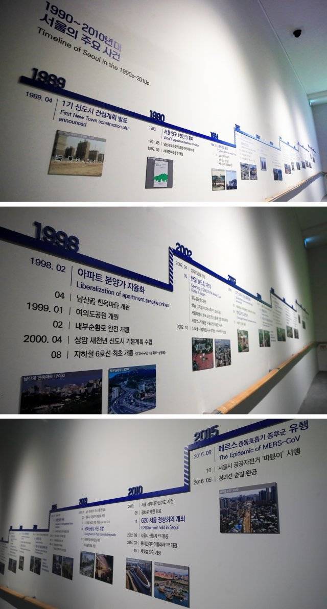서울의 주요사건을 한눈에 볼 수 있게 정리해 둔 곳도 있다