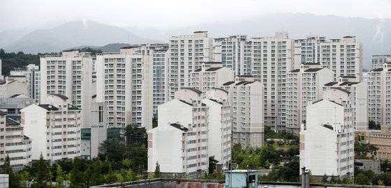 경기도 성남시 분당구 분당 1기 신도시에 위치한 아파트단지. 1기 신도시 주민들은 재건축에 1억8000만원까지 부담할 의사가 있는 것으로 조사됐다. 뉴스1