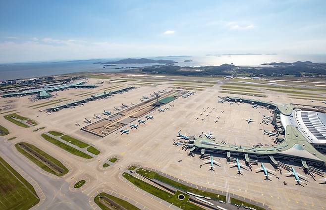 인천공항 제1·2여객터미널 전경.|인천국제공항공사 제공