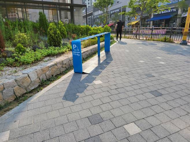 개인 이동장치 거치형 주차장. / 사진제공=안양시