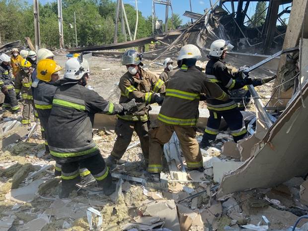 출처=우크라이나 국가비상대책본부