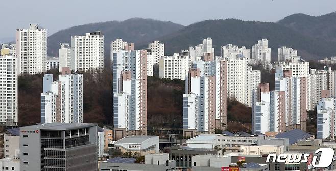 세종시 1생활권 아파트 모습.  뉴스1 DB © News1 장수영 기자