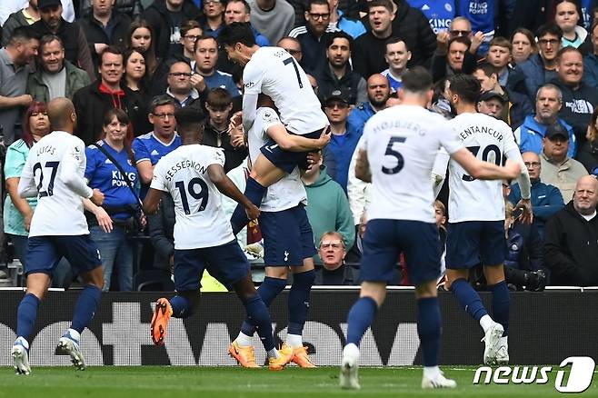 토트넘 홋스퍼 선수단 © AFP=뉴스1