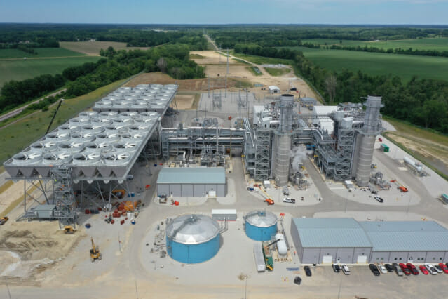 지난 29일(현지시간)부터 상업운전을 개시한 남부발전-DL에너지 미국 나일스 복합화력 발전소 전경.