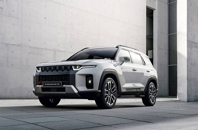 중형 스포츠유틸리티차량(SUV) 토레스. (사진=쌍용차)
