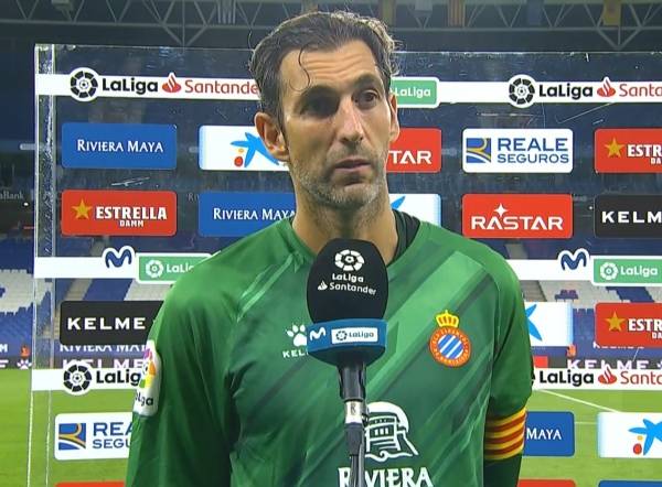 RCD 에스파뇰 골키퍼 디에고 로페스. 사진|스페인 언론 모비스타