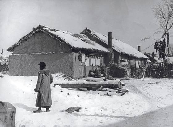 1931년 겨울, 만주의 농촌풍경. [사진 김명호]