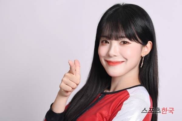 이다혜 치어리더. ⓒ이혜영 기자 lhy@hankooki.com