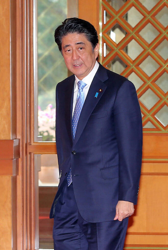 아베 신조 전 일본 총리. (사진=연합뉴스)