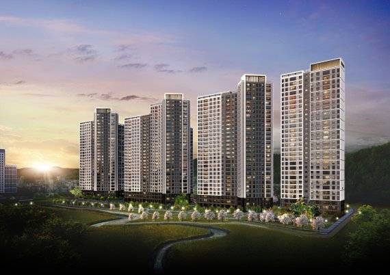 구미 인동 하늘채 디어반 2차 투시도