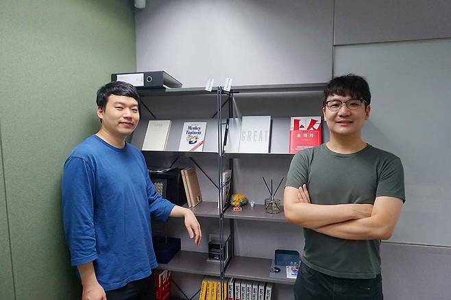 왼쪽이 이동호 대표, 오른쪽이 이주민 대표. /매드업