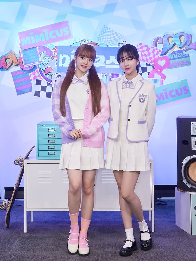`미미쿠스` 나나, 조유리. 사진| 네이버 NOW