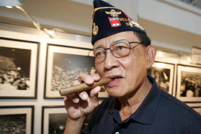 향년 94세를 일기로 별세한 피델 라모스 전 필리핀 대통령. 사진=AP PHOTO