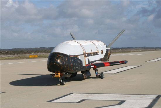 미국의 비밀 우주왕복선 'X-37B'.[사진제공=NASA]