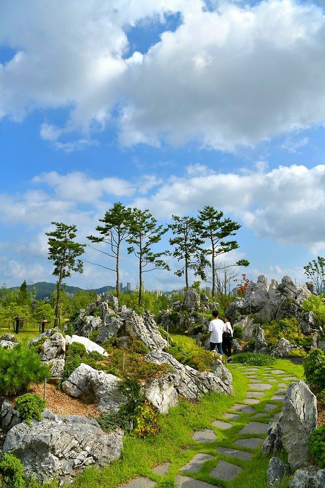 석가산.