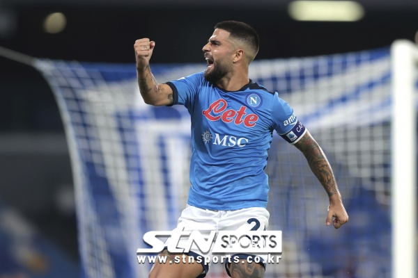 토론토 FC 윙포워드 로렌초 인시녜의 SSC 나폴리 시절 모습. 사진|뉴시스/AP