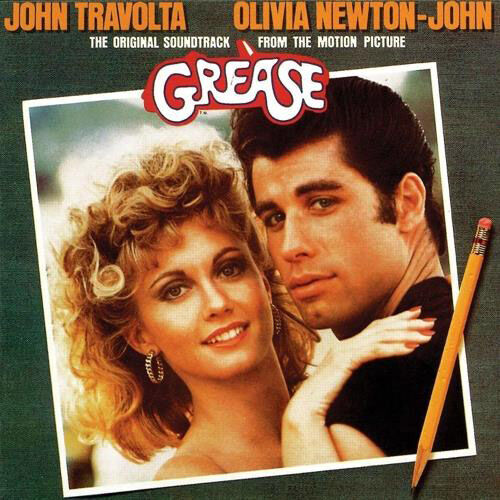 영화 '그리스' OST 앨범 올리비아 뉴튼 존(왼쪽)과 존 트라볼타