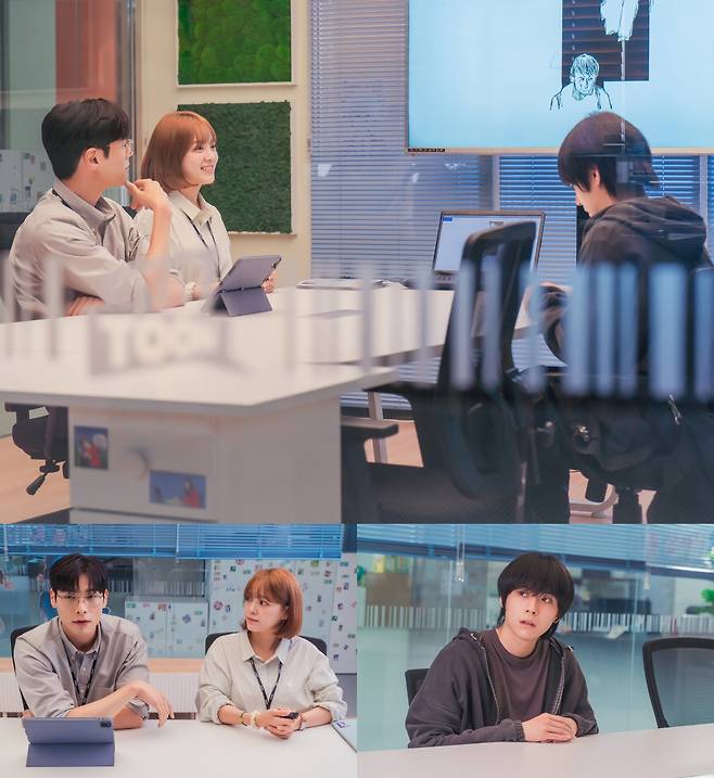 ‘오늘의 웹툰’ 김세정이 열혈 에너지를 발산한다.사진=스튜디오S 제공