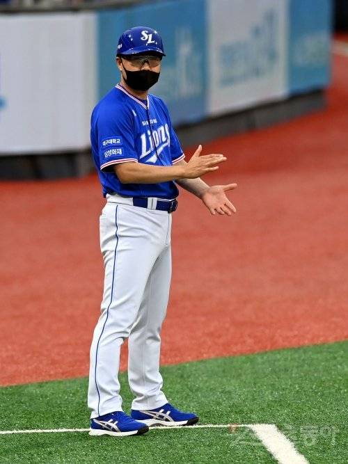 삼성 박진만 감독대행. 스포츠동아DB