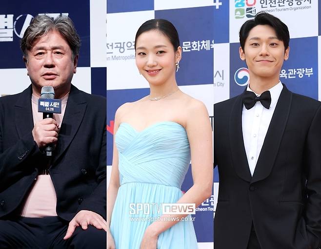 ▲ 왼쪽부터 최민식, 김고은, 이도현. ⓒ곽혜미 기자, 스포티비뉴스DB