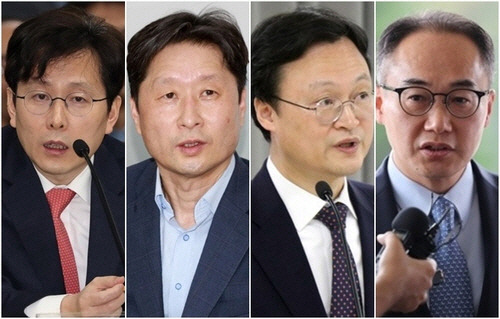 ▲ (왼쪽부터) 검찰총장 후보 여환섭·김후곤·이두봉·이원석[연합뉴스 자료사진]