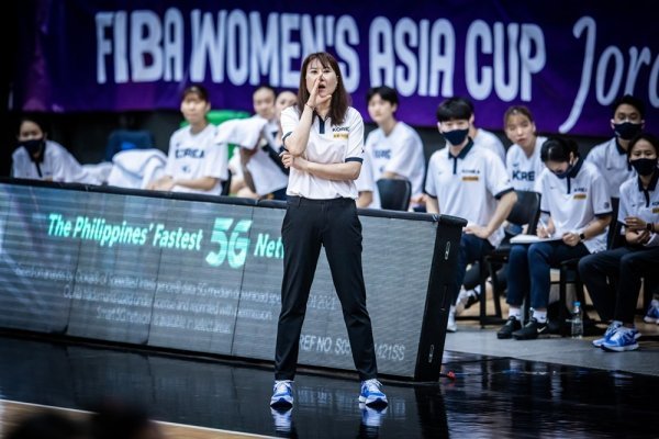정선민 한국 여자농구 대표팀 감독. 사진제공 | FIBA
