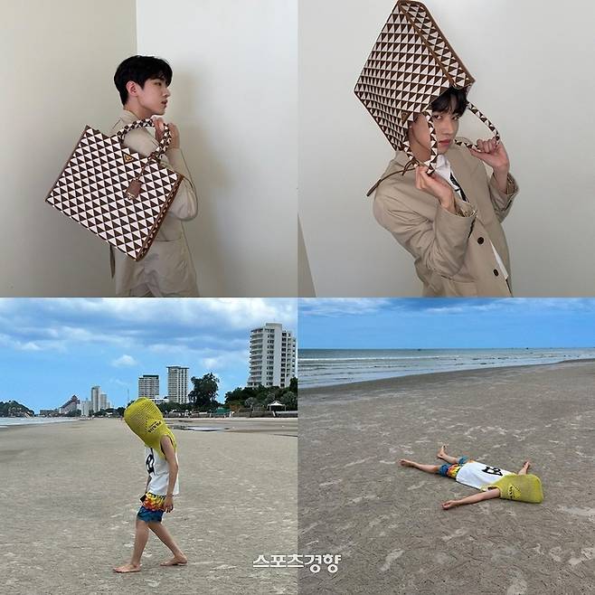 DKZ 재찬 공식 SNS 채널 캡처