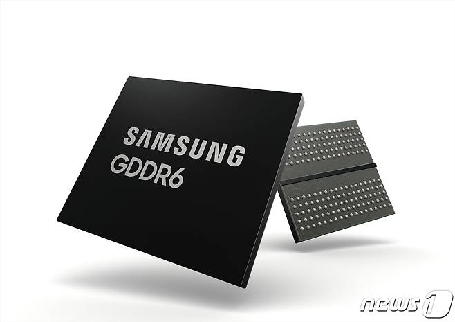 삼성전자 '24Gbps GDDR6 D램' (사진은 기사 내용과 관련이 없음) 2022.7.14/뉴스1