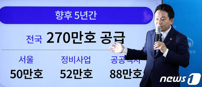 원희룡 국토교통부 장관. 2022.8.16/뉴스1 ⓒ News1 박지혜 기자