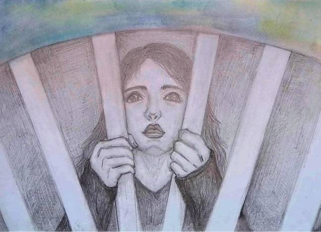 인플루언서 황하나가 그린 웹툰 '2045'. 사진| 네이버 웹툰 캡처