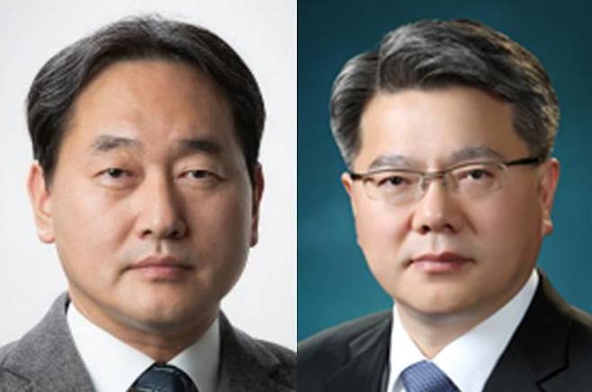 (왼쪽부터) 김태현 예금보험공사 사장, 김용하 순천향대 교수. /조선DB