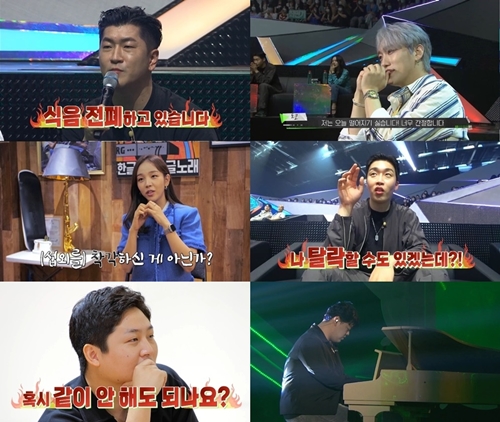 파테코(PATEKO), 라이언전, 팔로알토, 이대휘, 김승수의 2라운드 무대가 펼쳐진다. 사진=KBS2 ‘Listen-Up(리슨 업)’