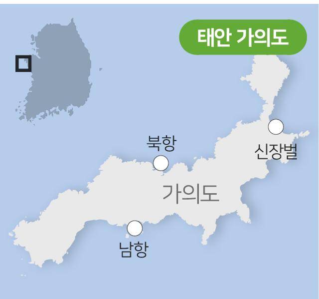 충남 태안 가의도 위치. 그래픽= 송정근 기자