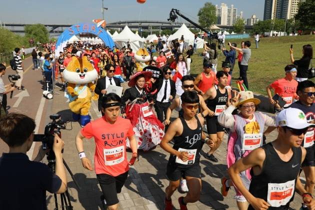 26일 업계에 따르면 롯데백화점은 마라톤 대회 '스타일런'을 오는 10월 3년 만에 다시 연다. 사진=롯데쇼핑